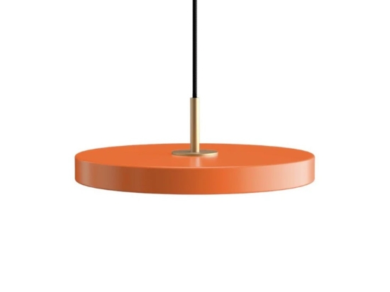 Φωτιστικό Οροφής Asteria Plus Mini Brass 2297 Φ31x10.5cm Led 1200lm 18W 2400-3000k Nuance Orange Umage