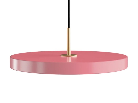 Φωτιστικό Οροφής Asteria Plus Medium Brass 2568 Φ43x14 cm Led 1600lm 28W 2400-3000k Nuance Rose Umage
