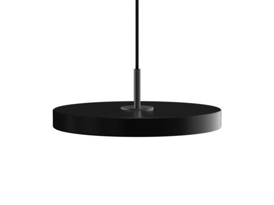 Φωτιστικό Οροφής Asteria Mini Black 2222C4175 Φ31x3.3cm Led 900lm 14W 3000k Black Umage