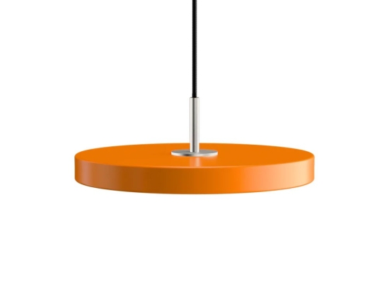 Φωτιστικό Οροφής Asteria Mini Steel 2433C4174 Φ31x3.3cm Led 900lm 14W 3000k Nuance Orange Umage