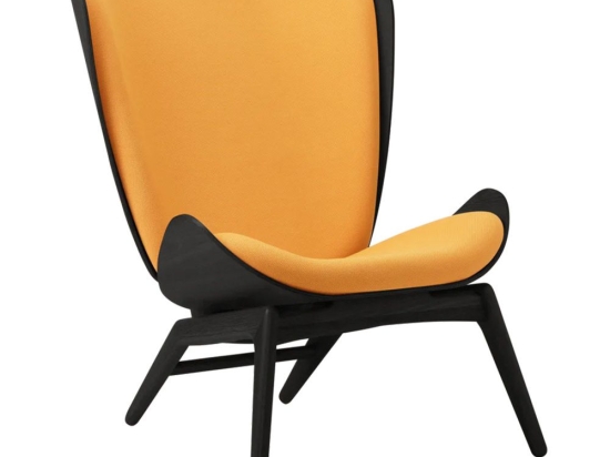 Πολυθρόνα The Reader 5103C702-06 78x91x105cm Black Oak Tangerine