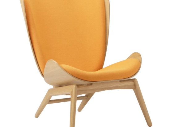 Πολυθρόνα The Reader 5502C702-06 78x91x105cm Oak Tangerine