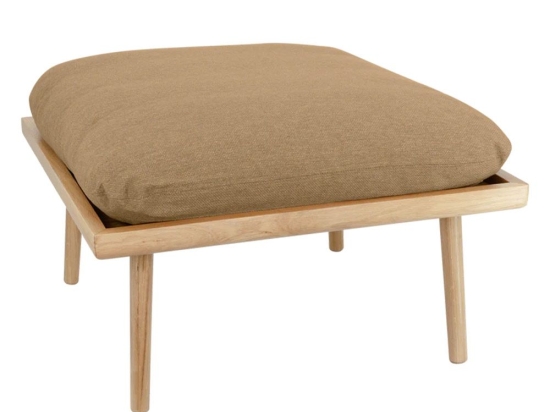 Τραπεζάκι Lounge Around Shuffle 5552C720-01 71.4x71.4x40.3cm Oak-Sugar Umage