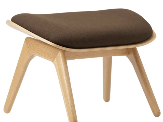 Σκαμπό The Reader Ottoman 5583NC705-10 60x46x42cm Oak Mocca