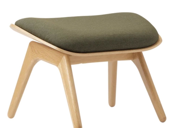 Σκαμπό The Reader Ottoman 5583NC705-12 60x46x42cm Oak Morning Meadows