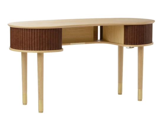 Γραφείο Audacious 5608C5601-6 141x60x75cm Oak Hazelnut