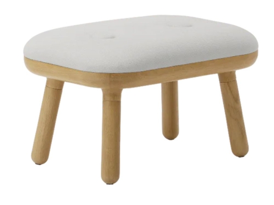 Σκαμπό Χαμηλό Paff 5610C5610-1C732-03 50x35x30.5cm Oak Sterling Umage