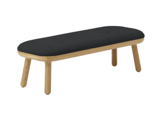 Σκαμπό Μακρύ Χαμηλό Paff 5611C5610-1C733-04 94x35x30.5cm Oak Shadow Umage