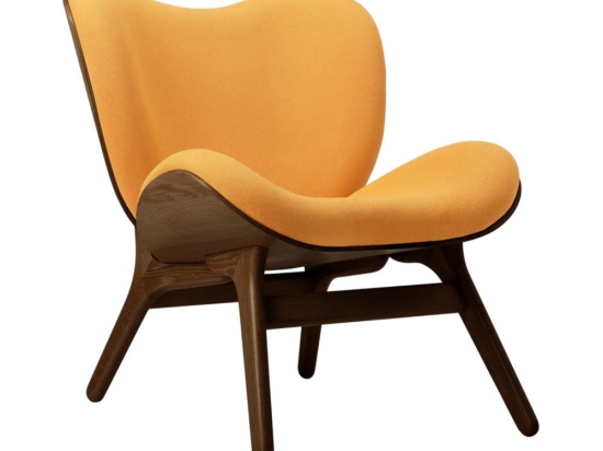 Πολυθρόνα Α Conversation Piece 5700C701-06 70x83x83cm Dark Oak Tangerine