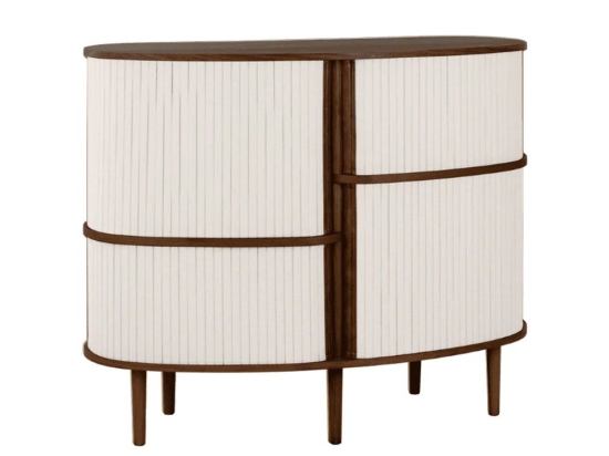 Μπουφές Audacious Highboard 5804C726-02 120x50x100cm Dark Oak White Sands