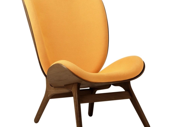 Πολυθρόνα A Conversation Piece Tall 5872C704-06 73x93x106cm Dark Oak Tangerine