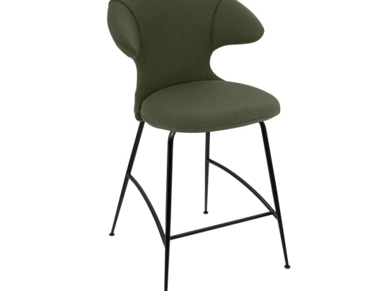 Σκαμπό Time Flies 590-05C5913-3 51x56x102cm Racing Green-Black Umage