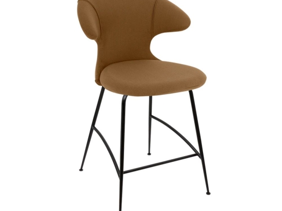 Σκαμπό Time Flies 590-08C5913-3 51x56x102cm Caramel-Black Umage