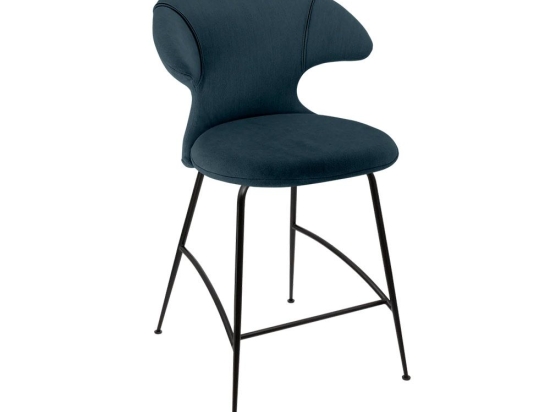 Σκαμπό Time Flies 590-15C5913-3 51x56x102cm Jet Air Blue-Black Umage