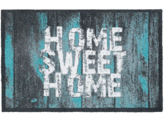 Πατάκι Εισόδου Prestige 002 Sweet Home 50X75cm Grey-Petrol Sdim 50X75