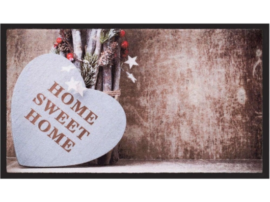 Πατάκι Εισόδου Image Home Sweet Home Brick 163 45x75cm Brown-White Sdim 45X75