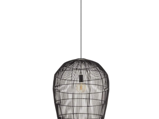 Φωτιστικό Οροφής Haiti L 11168 53x160cm 1xE27 25W Black Nowodvorski