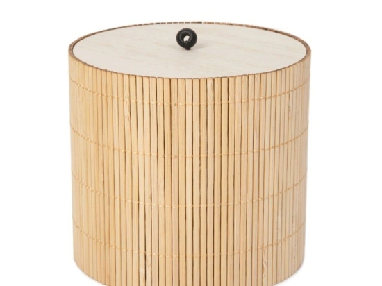Κουτί Αποθήκευσης Κοσμημάτων Loma 209679 12x12cm Natural Bamboo,Ξύλο