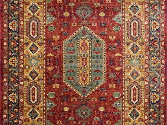 Χαλί Orient 9544A AL Red Ezzo 200X290cm