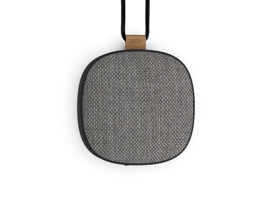 Ηχείο WOOFit Go X Bluetooth Speaker Chrome Sackit 9.1x4.5cm