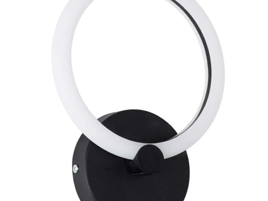Φωτιστικό Τοίχου-Απλίκα Matilda 61339 20x5x25,5cm Led 960lm 8W Black GloboStar