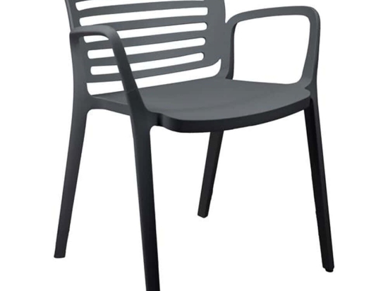 Πολυθρόνα Layla 625-224-031 55x59x78cm Dark Grey