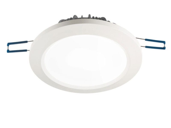 Panel Led Χωνευτό Peggy 6805-02-154 12W 3000K 1650lm IP44 14,2x4,8cm White Fabas Luce Στρόγγυλο