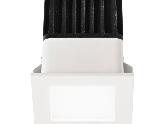 Panel Led Χωνευτό Quito 6826-02-454 Με Driver 3000K 1150lm 6,2x8,2cm White Fabas Luce Τετράγωνο