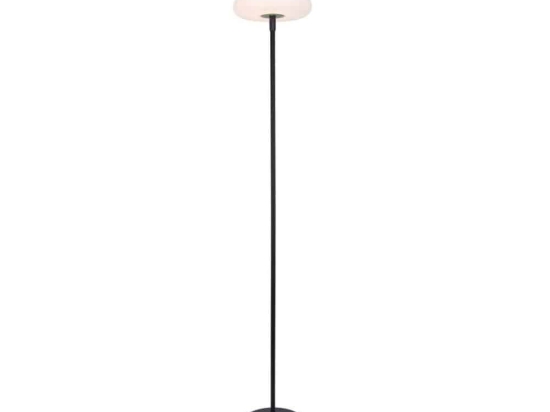 Φωτιστικό Δαπέδου Ηλιακό Pops 6910901012 LED 5.1W 3000K 480Lm 30x174,5cm Matt Black Lutec