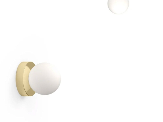 Φωτιστικό Τοίχου Bola Sphere Flush 5 10912 12,7x13,5cm Dim Led 305lm 6W Brass Pablo Designs