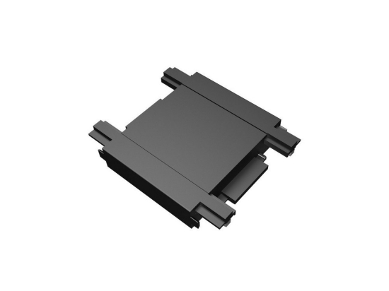 Σύνδεσμος Μαγνητικής Ράγας Bisqit VK/04479/B/CON 40V Ultra Slim IP20 3x2,5cm Black VKLed