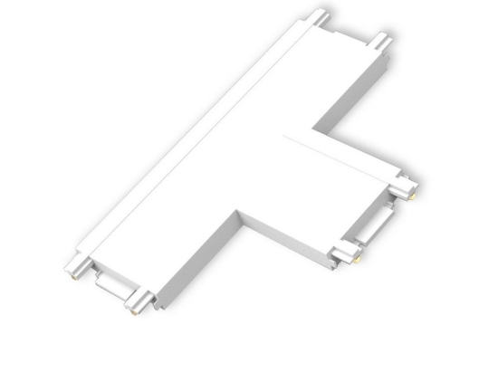Σύνδεσμος Μαγνητικής Ράγας Bisqit 40V Ultra Slim IP20 8.5x2.5cm White VKLed