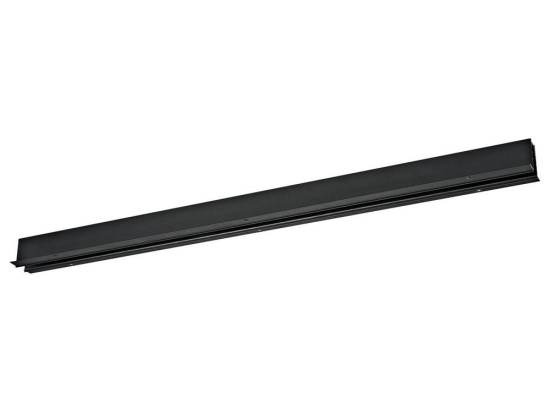 Μαγνητική Ράγα Χωνευτή  Kona VK/04360TR/R/2/B 48V 2m Black VKLed
