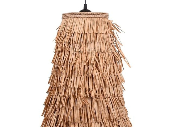 Φωτιστικό Οροφής Boho 727-124-001 30x50cm 1xE27 60W Natural