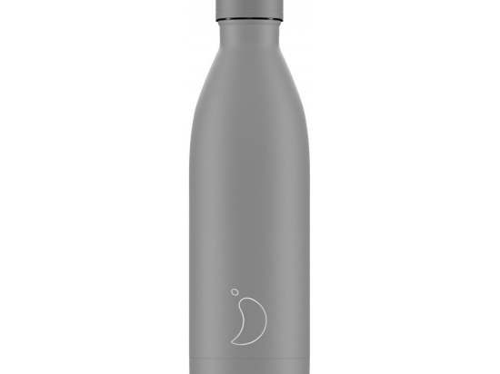 Μπουκάλι Θερμός All 750ml Matte Grey Chilly’s Ανοξείδωτο Ατσάλι