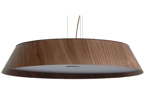 Φωτιστικό Οροφής VK/04579/PE/DW/W/42 Φ42x200cm Led 3900lm 35W 3000K Brown VKLed