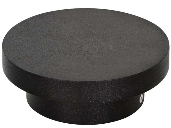 Φωτιστικό Δαπέδου VK/02173/B/W Φ14x5cm Led 228lm 7,2W 3000K Black VKLed