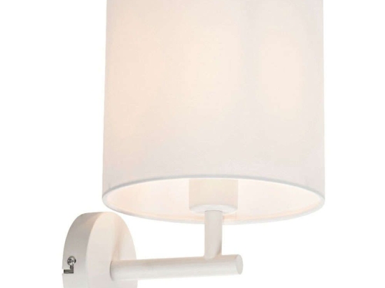 Φωτιστικό Τοίχου - Απλίκα VK/03312/WA/WW Φ20x23x31cm E27 20W White VKLed
