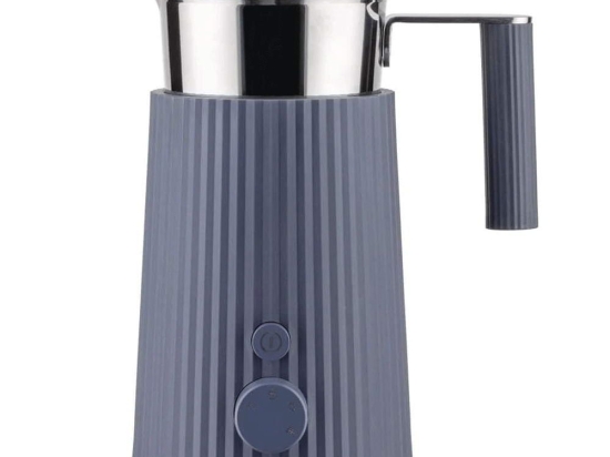 Συσκευή Για Αφρόγαλα Plissé MDL13 G 17x12x22,5cm 350ml Grey Alessi Ατσάλι,Πλαστικό