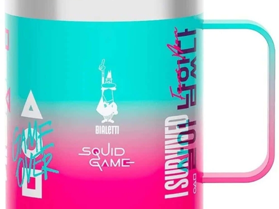 Κούπα - Θερμός Squid Game 209.SQUID003 420ml Multi Bialetti Ανοξείδωτο Ατσάλι
