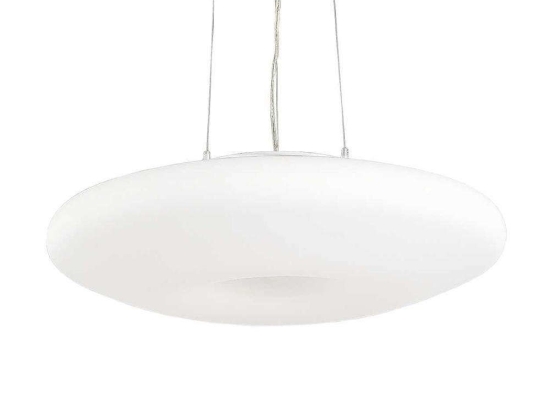 Φωτιστικό Οροφής Glory 101125 40x26/235cm 3xE27 60W White Ideal Lux