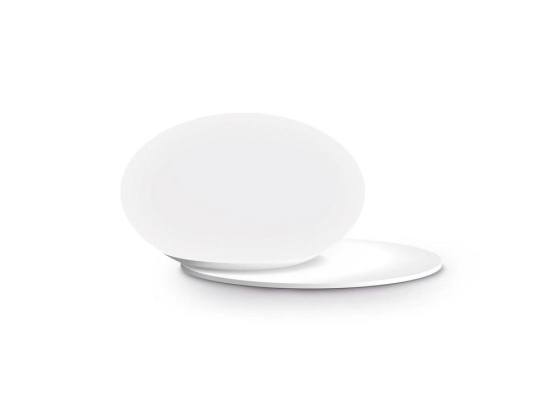 Επιτραπέζιο Φωτιστικό Ninfea 318325 GX53 max 1x15W 20x9,3cm White Ideal Lux