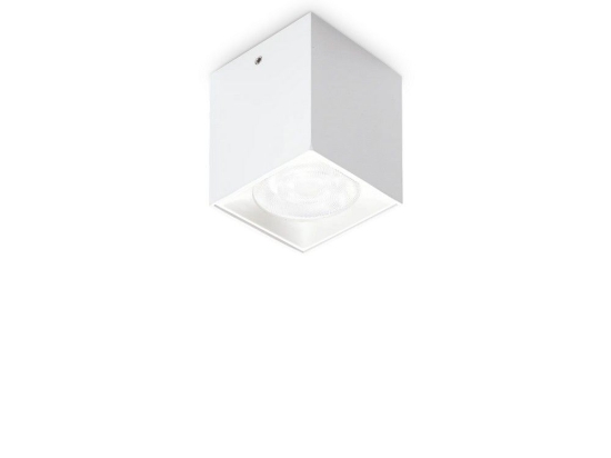 Φωτιστικό Οροφής - Spot Nitro Square 319797 D04 3000K 370lm 4,2x4,2x5,2cm White Ideal Lux