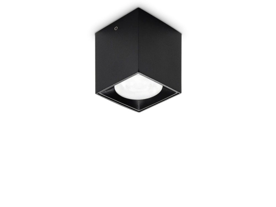 Φωτιστικό Οροφής - Spot Nitro Square 319803 D04 3000K 370lm 4,2x4,2x5,2cm Black Ideal Lux