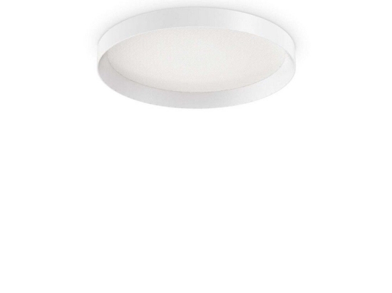 Φωτιστικό Οροφής - Πλαφονιέρα Fly 341149 2700K 1780lm D35x7,8cm White Ideal Lux