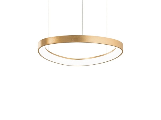 Φωτιστικό Οροφής Κρεμαστό Gemini 341545 D042 On-Off 2700K 4000lm Copper Ideal Lux