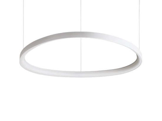 Φωτιστικό Οροφής Κρεμαστό Gemini 341583 D081 On-Off 2700K 6200lm White Ideal Lux