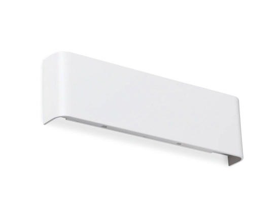 Φωτιστικό Τοίχου Delta 345154 30x3,5x9cm 3000K 1100lm White Ideal Lux