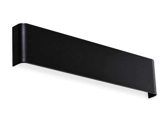 Φωτιστικό Τοίχου Delta 345185 D041 41x3,5x9cm 3000K 1550lm Black Ideal Lux