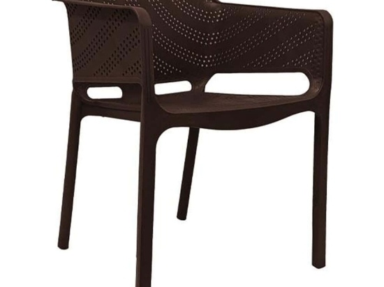 Πολυθρόνα Dina 824-225-027 59x60x82cm Brown